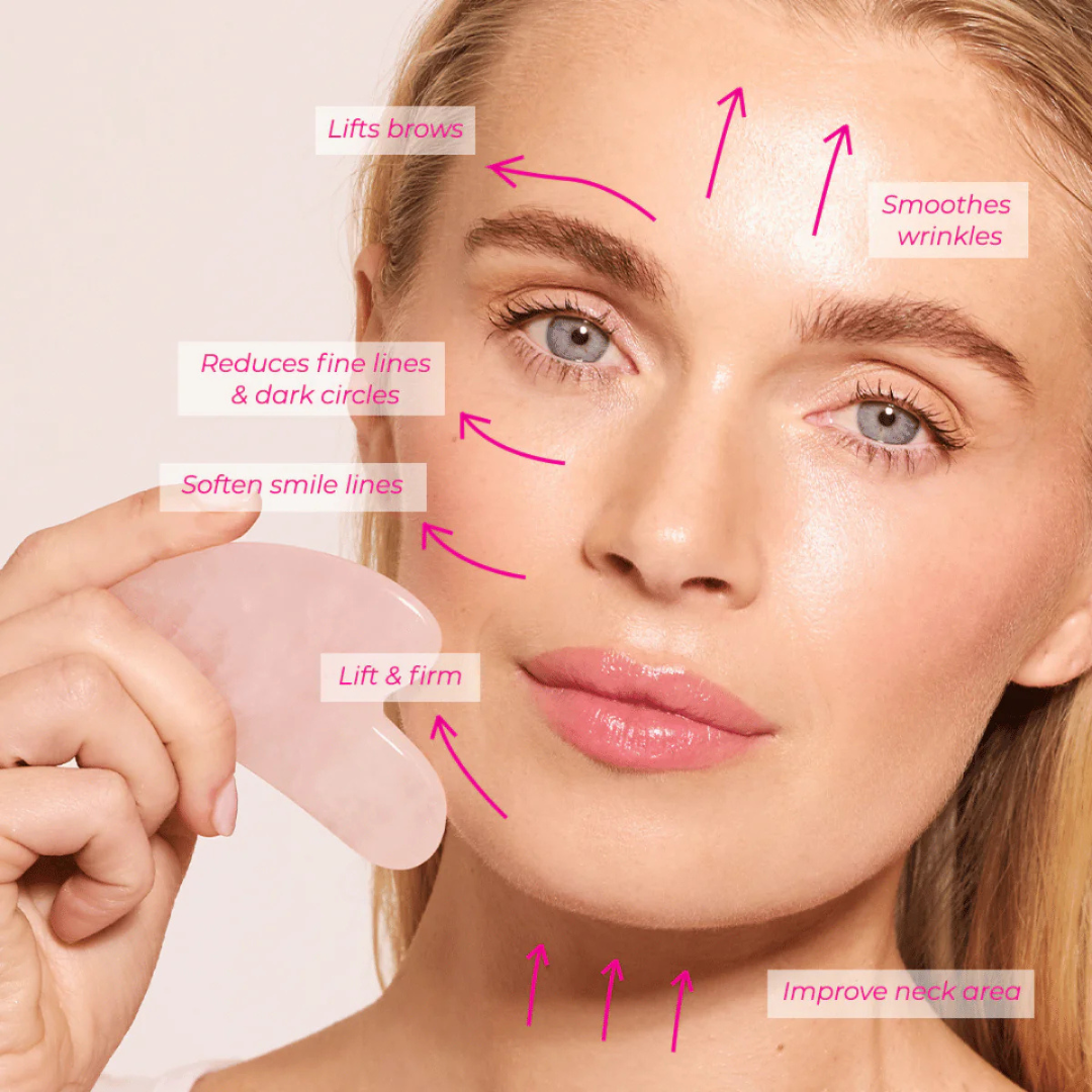 Facial roller & Gua sha set