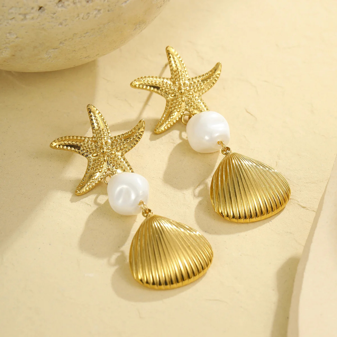 Sea drops earrings