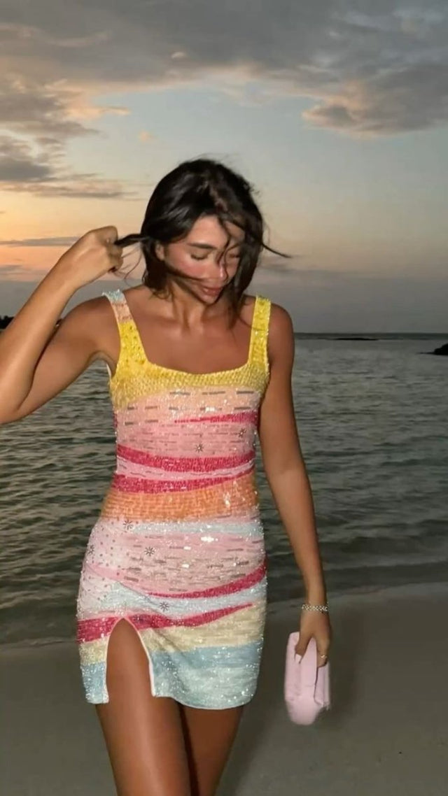 Sunset mirage dress