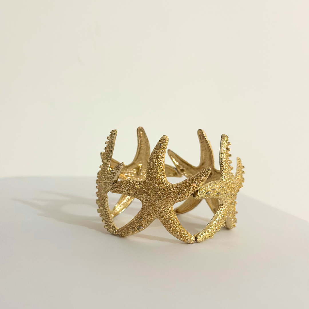 Golden star bracelet