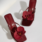 Summer flower shoes