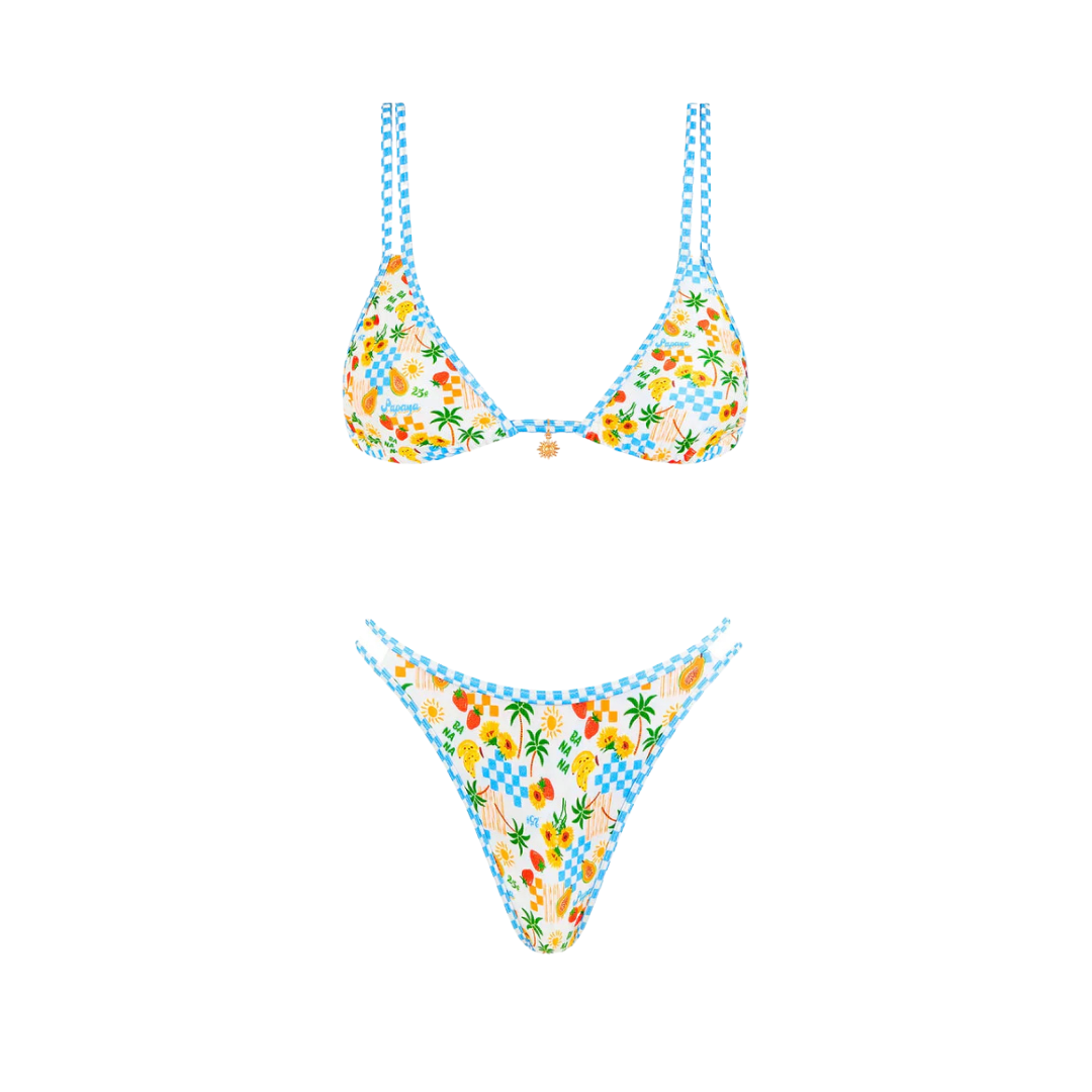 Papaya crush swimwear
