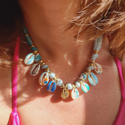 Pearl island necklace